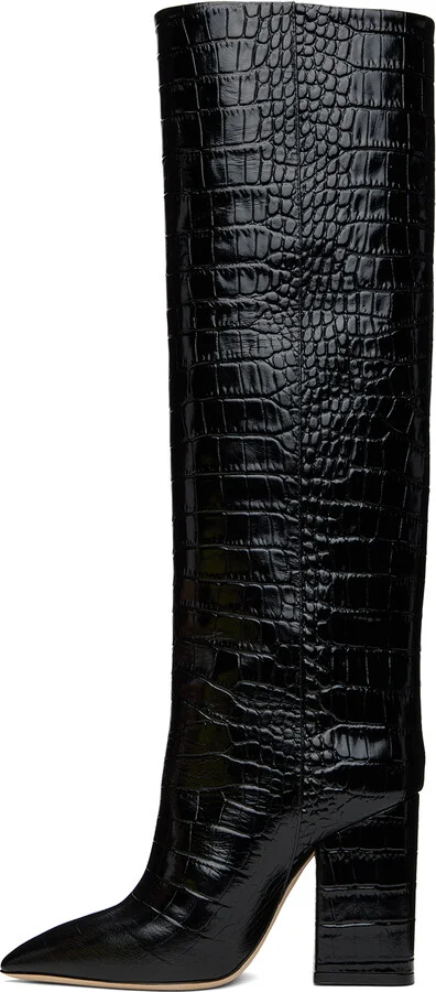 Paris Texas Black Anja Boots - Image 3