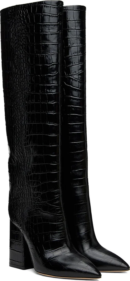 Paris Texas Black Anja Boots - Image 4