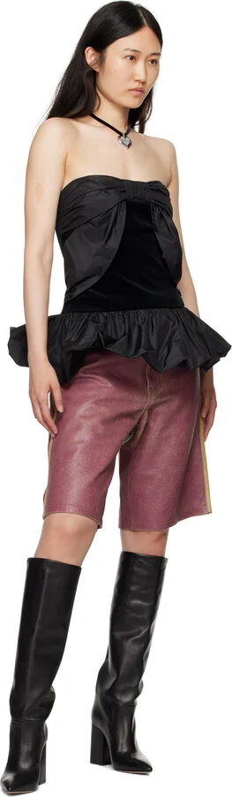 Paris Texas Black Anja Tall Boots - Image 5