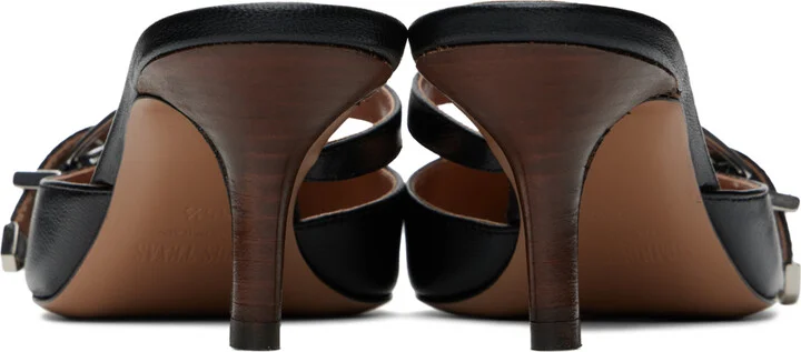 Paris Texas Black Ashley Embellished 65 Mules - Image 2