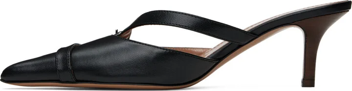 Paris Texas Black Ashley Embellished 65 Mules - Image 3