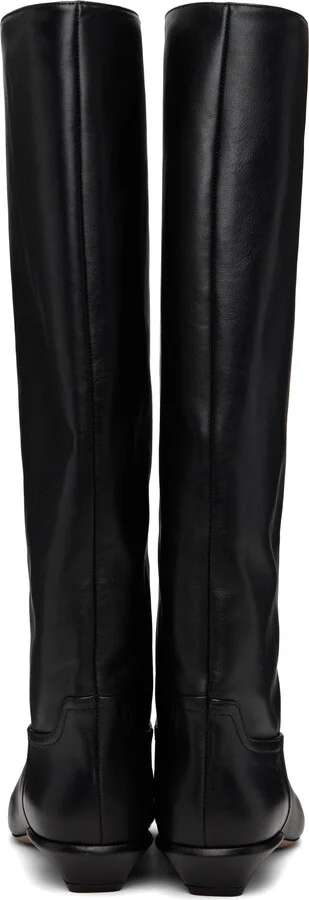 Paris Texas Black Bettina 25 Tall Boots - Image 2