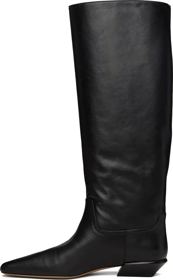 Paris Texas Black Bettina 25 Tall Boots - Image 3