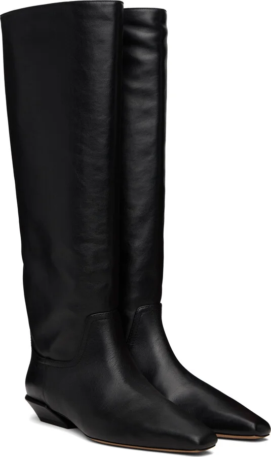 Paris Texas Black Bettina 25 Tall Boots - Image 4