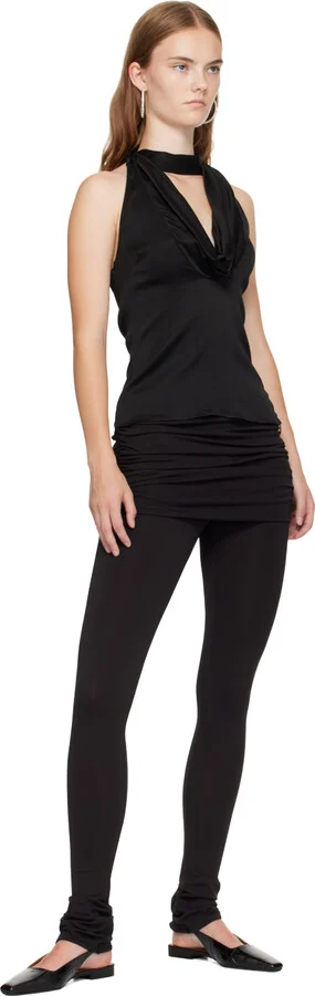 Paris Texas Black Bettina Slingback Ballerina Flats - Image 5