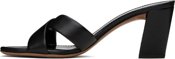 Paris Texas Black Dafne 70 Mules - Image 3
