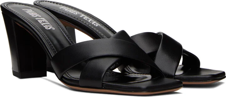 Paris Texas Black Dafne 70 Mules - Image 4