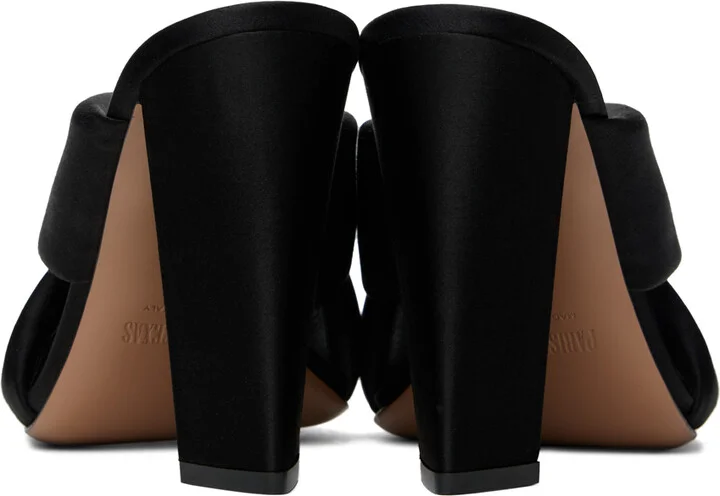 Paris Texas Black Dafne Heeled Sandals - Image 2