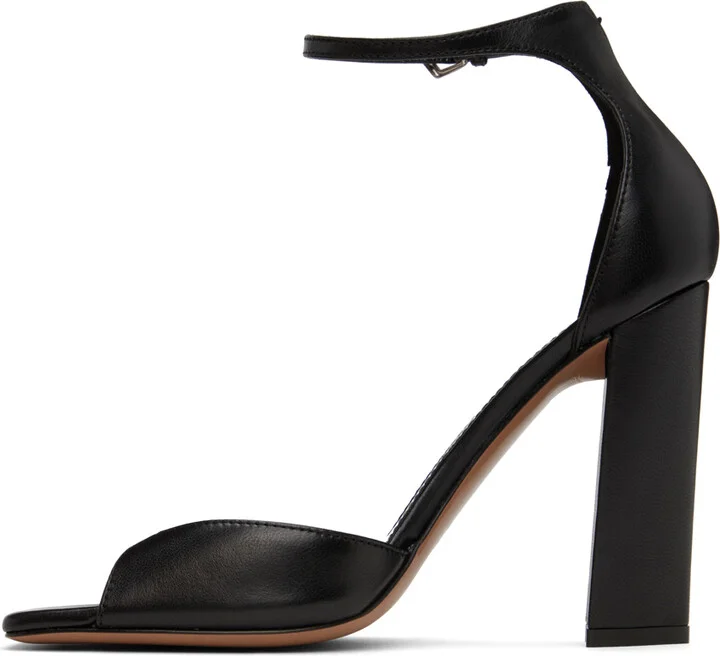 Paris Texas Black Grace Heeled Sandals - Image 3