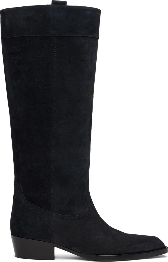Paris Texas Black Helena 35 Tall Boots