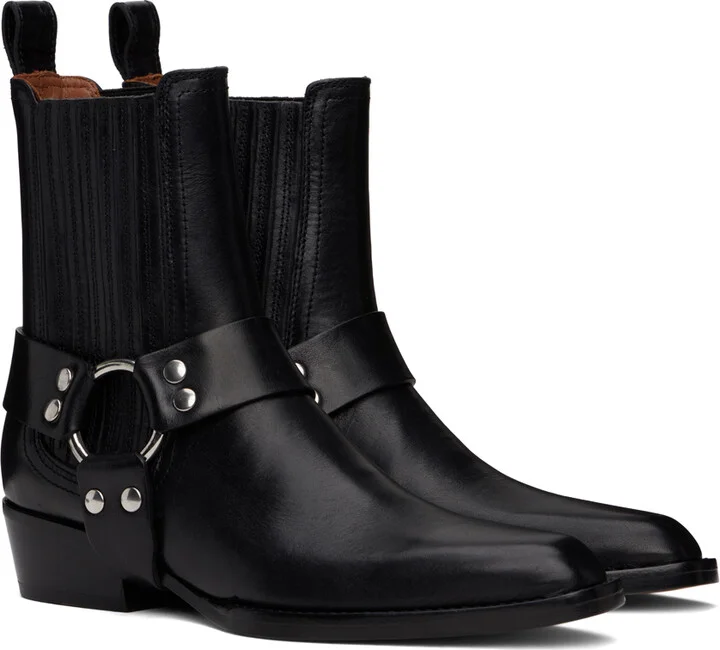 Paris Texas Black Helena Ankle Boots - Image 4