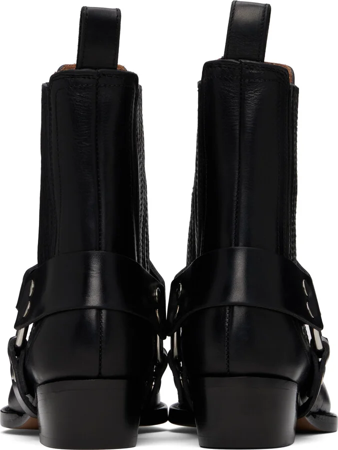 Paris Texas Black Helena Ankle Boots - Image 2