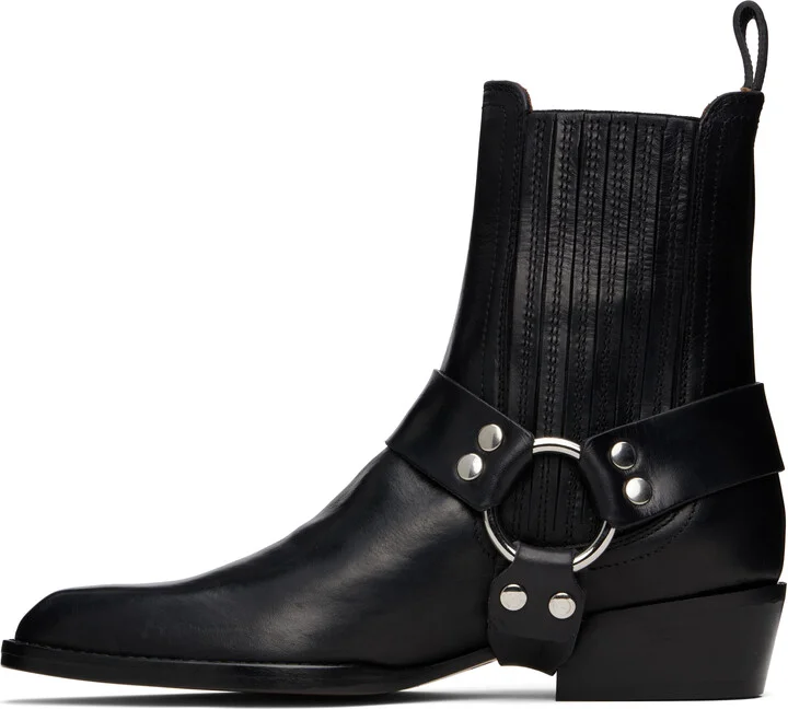 Paris Texas Black Helena Ankle Boots - Image 3