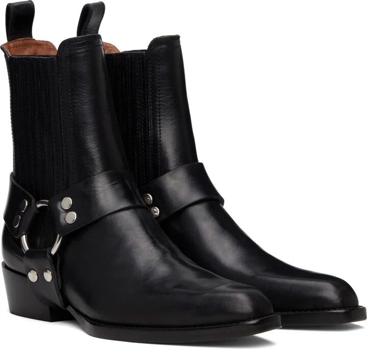 Paris Texas Black Helena Ankle Boots - Image 4