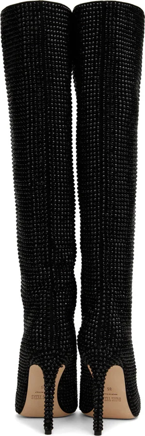 Paris Texas Black Holly Tall Boots - Image 2