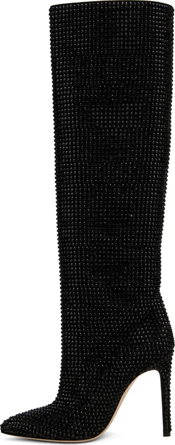 Paris Texas Black Holly Tall Boots - Image 3