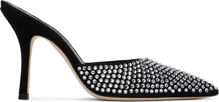 Paris Texas Black Hollywood Heels