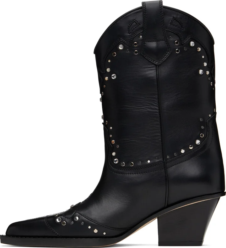 Paris Texas Black Janice 60 Boots - Image 3