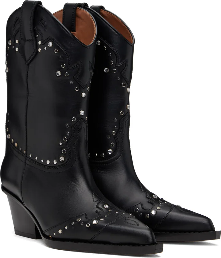 Paris Texas Black Janice 60 Boots - Image 4