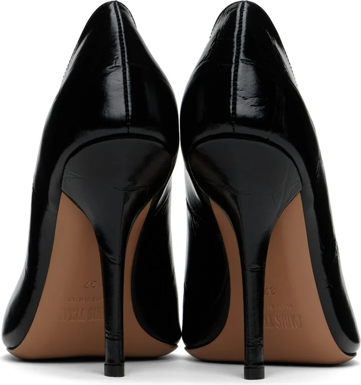 Paris Texas Black Jessica Heels - Image 2