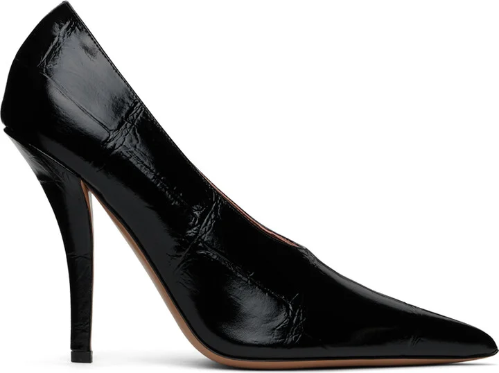 Paris Texas Black Jessica Heels