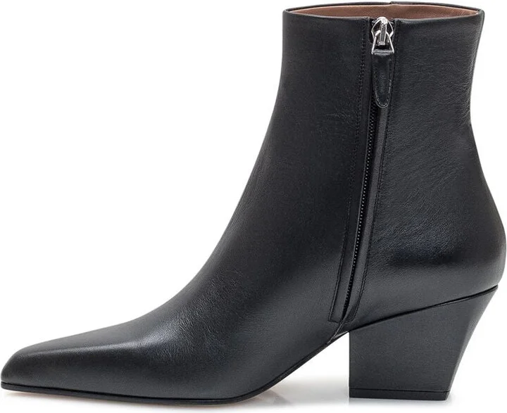 Paris Texas Black Leather Jane Boots - Image 5