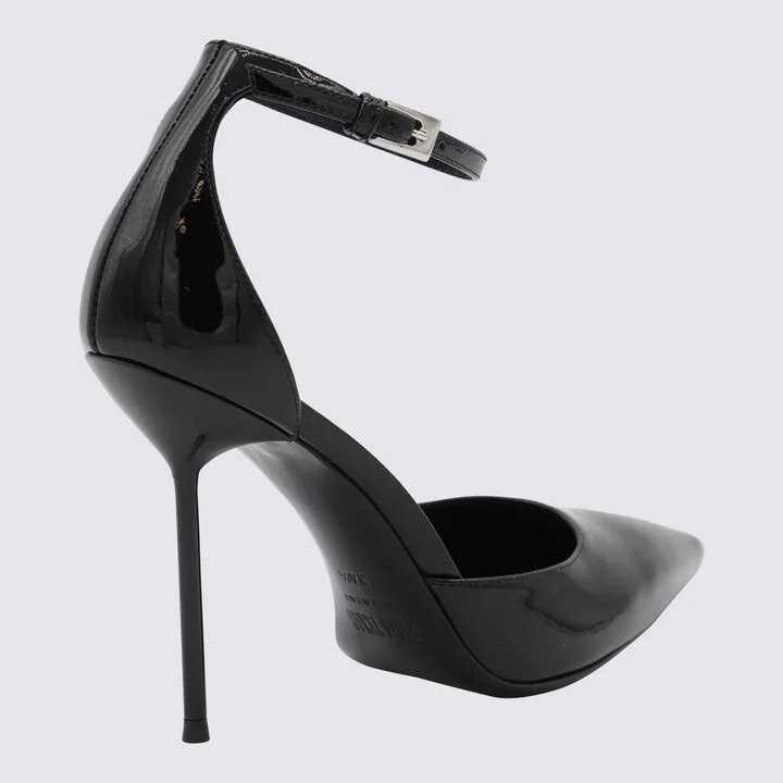 Paris Texas Black Leather Lidia Pumps - Image 3