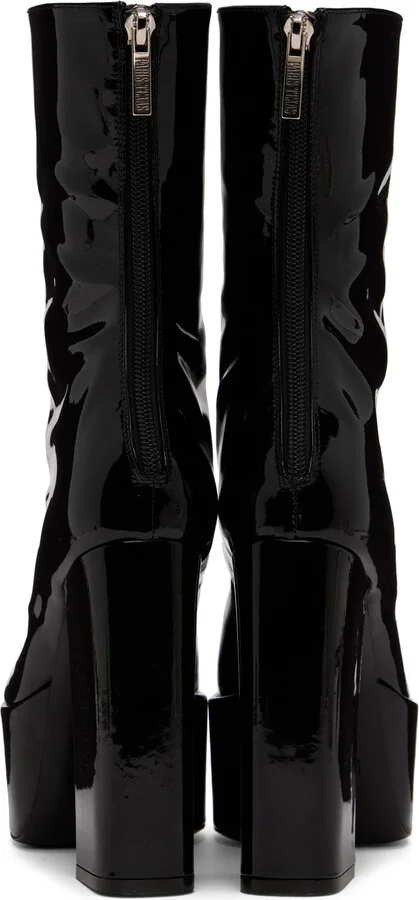 Paris Texas Black Lexy Boots - Image 2