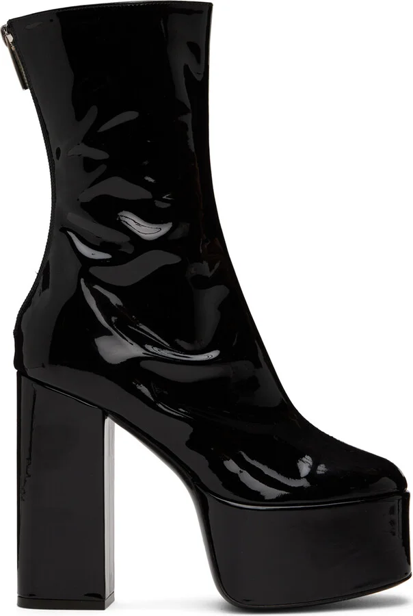 Paris Texas Black Lexy Boots