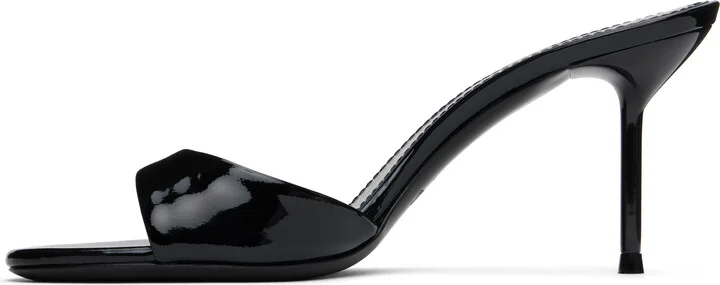 Paris Texas Black Lidia 70 Mules - Image 3