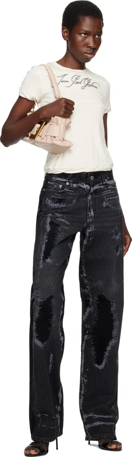Paris Texas Black Lidia 70 Mules - Image 5