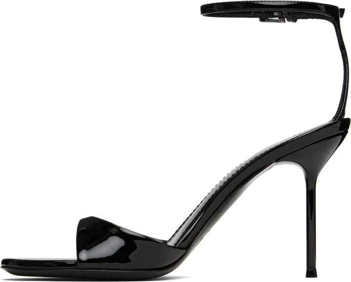 Paris Texas Black Lidia 90 Heeled Sandals - Image 3