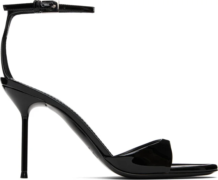 Paris Texas Black Lidia 90 Heeled Sandals