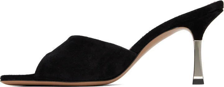 Paris Texas Black Lorena 75 Mules - Image 3