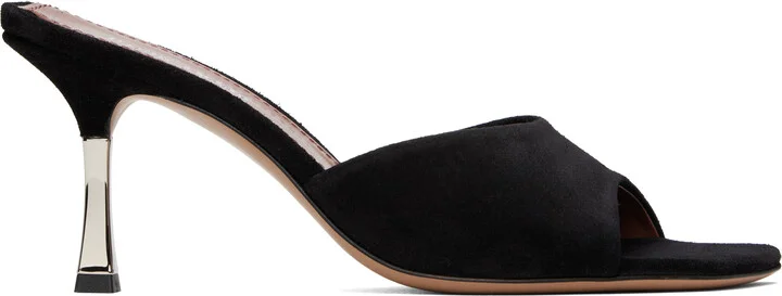 Paris Texas Black Lorena 75 Mules