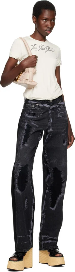 Paris Texas Black Mara Mules - Image 5