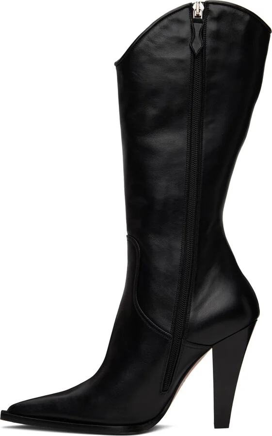 Paris Texas Black Nadia Boots - Image 3