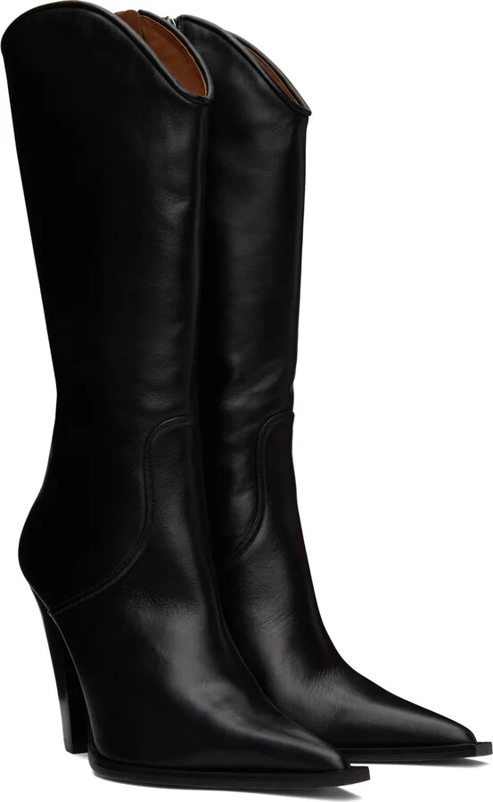Paris Texas Black Nadia Boots - Image 4