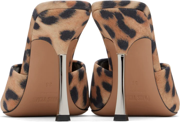Paris Texas Black & Tan Lorena 100 Heeled Sandals - Image 2