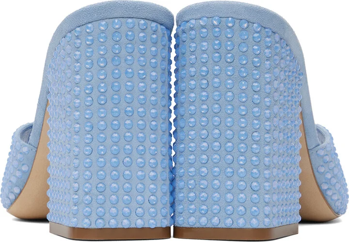 Paris Texas Blue Holly Anja Mules - Image 2