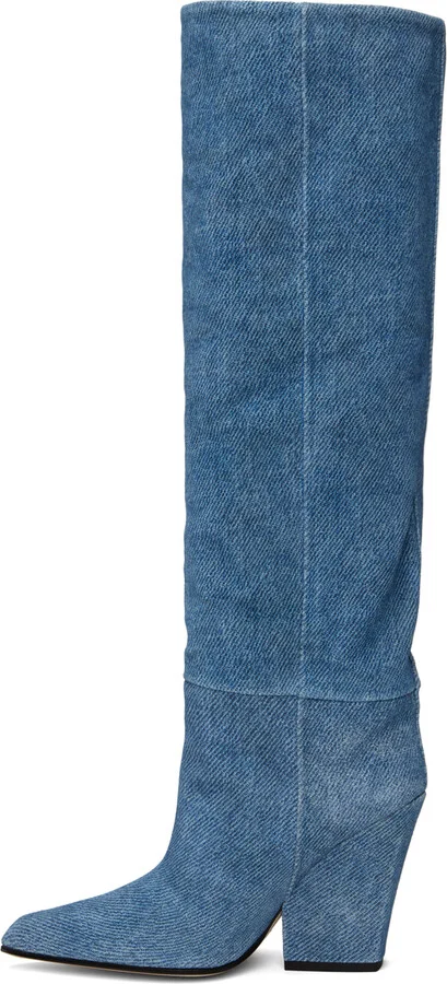 Paris Texas Blue Jane Boots - Image 3