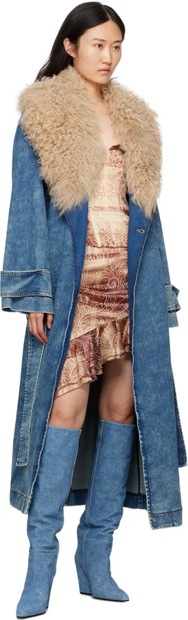 Paris Texas Blue Jane Boots - Image 5