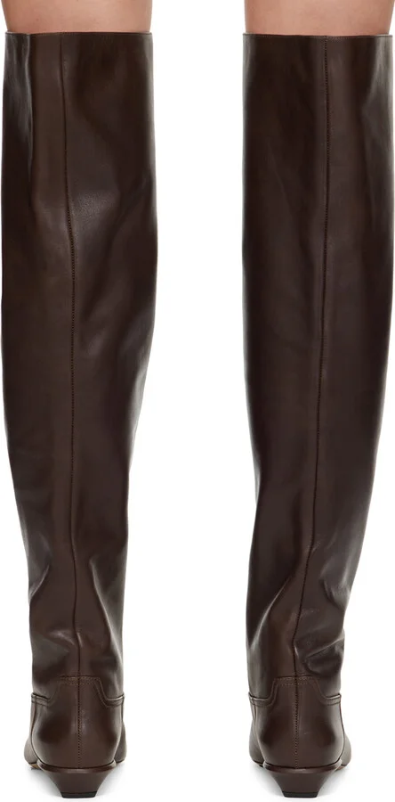 Paris Texas Brown Bettina Boots - Image 2