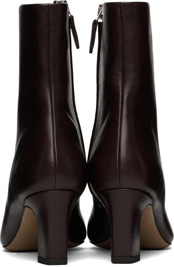 Paris Texas Brown Jude Ankle 65 Boots - Image 2