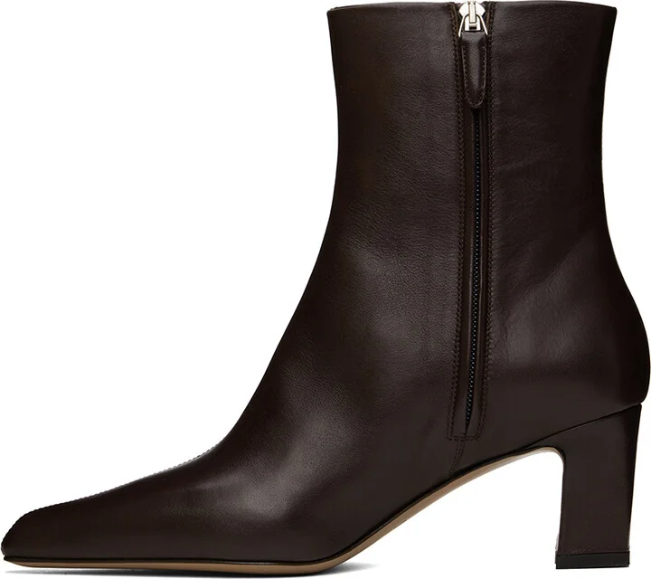 Paris Texas Brown Jude Ankle 65 Boots - Image 3