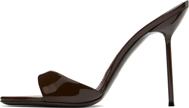 Paris Texas Brown Lidia Mules - Image 3