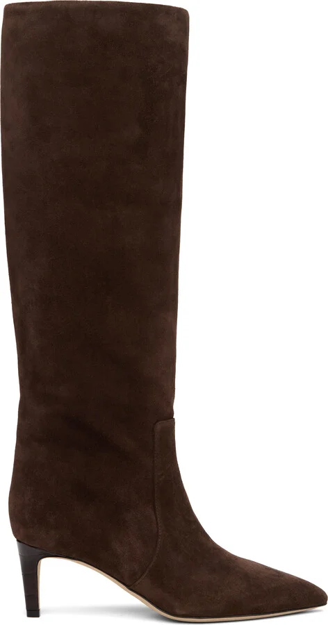 Paris Texas Brown Stiletto 60 Tall Boots