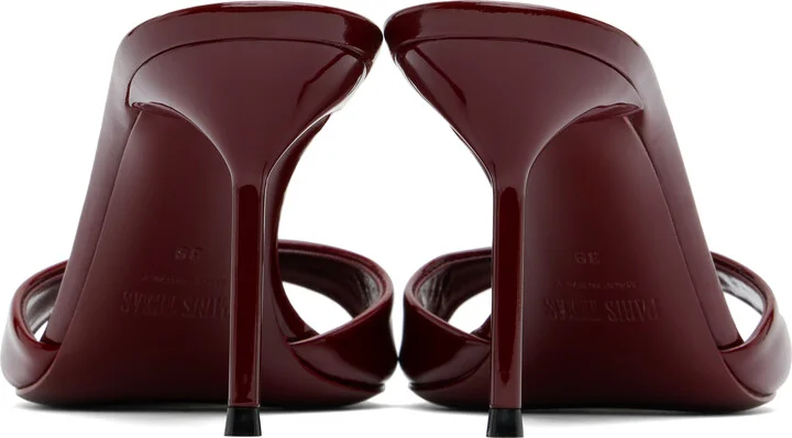 Paris Texas Burgundy Lidia 70 Mules - Image 2