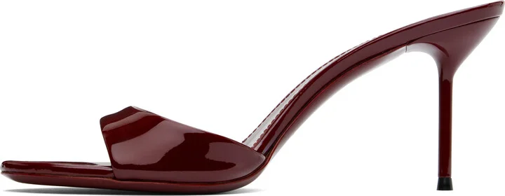 Paris Texas Burgundy Lidia 70 Mules - Image 3