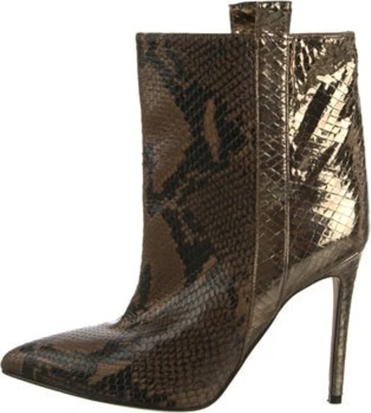 Animal Print, Brown, Metallic